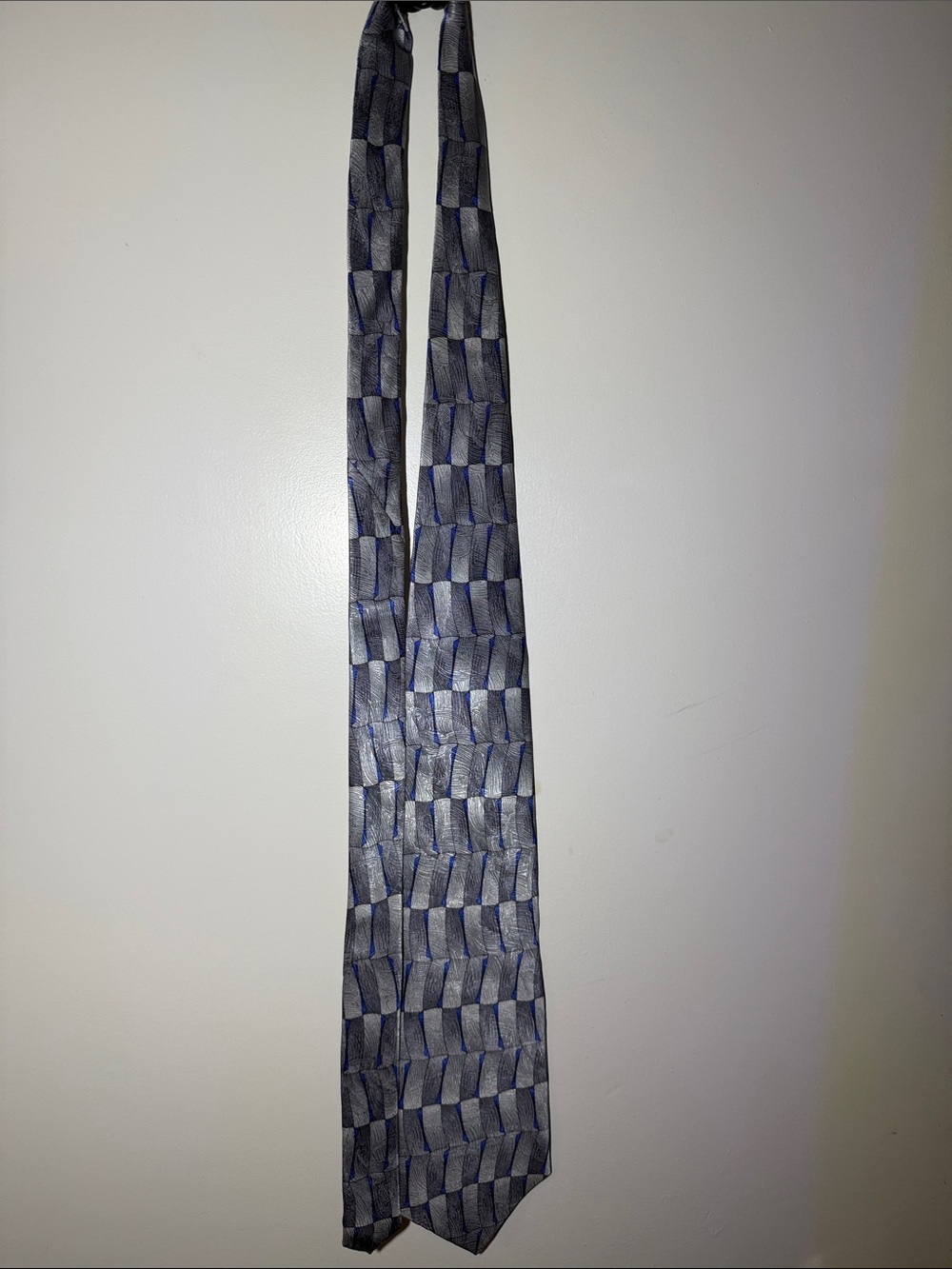 Grateful Dead- Men's Gray Patterned Tie